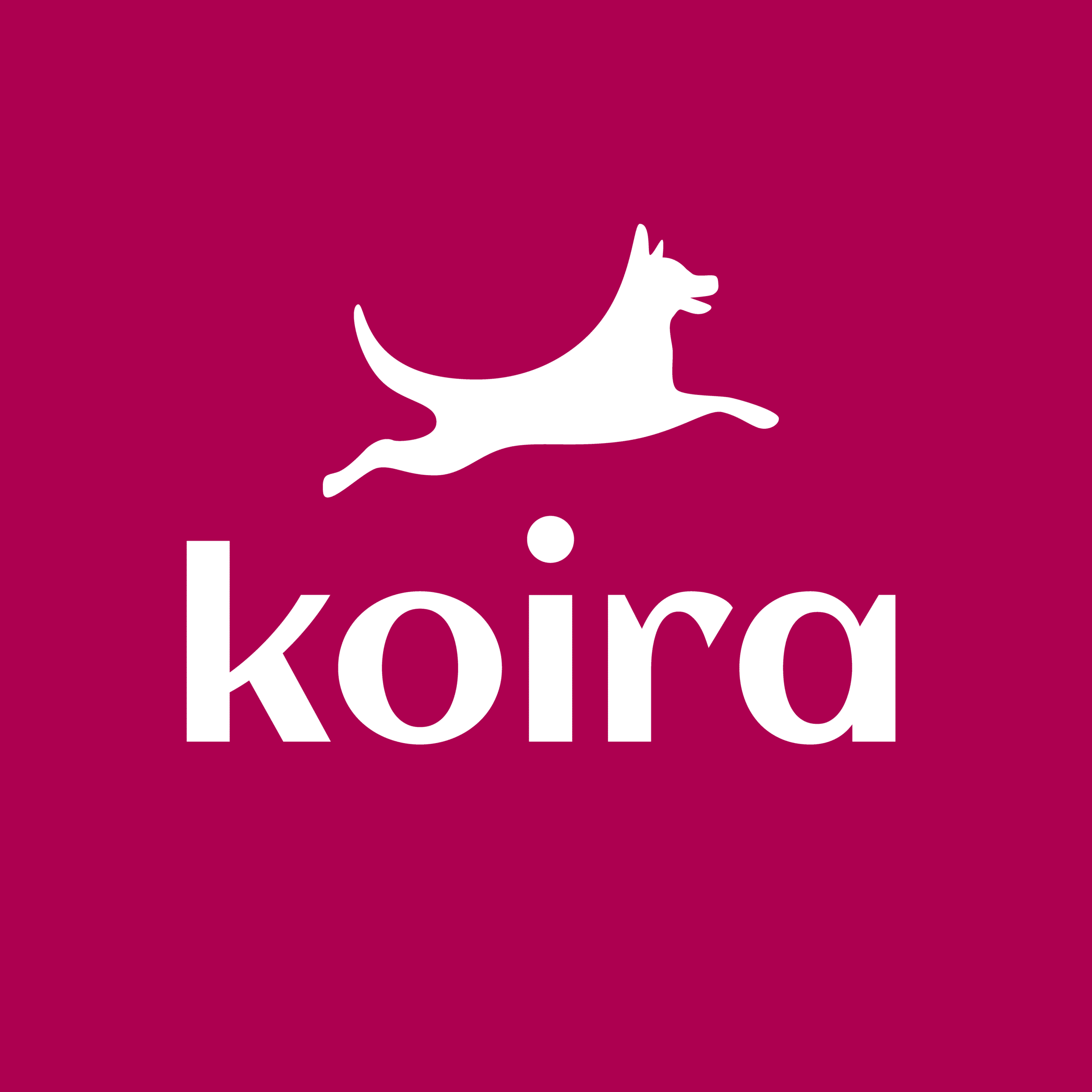 Logotivo de koira adiestramiento canino